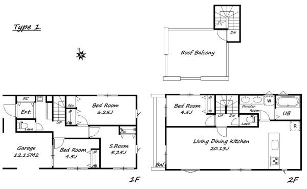 川崎区渡田2丁目　全2棟1号棟