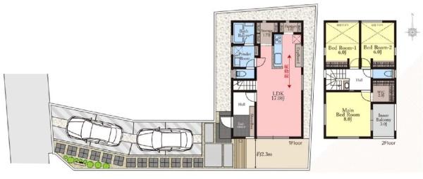 泉区和泉町　全2棟2号棟