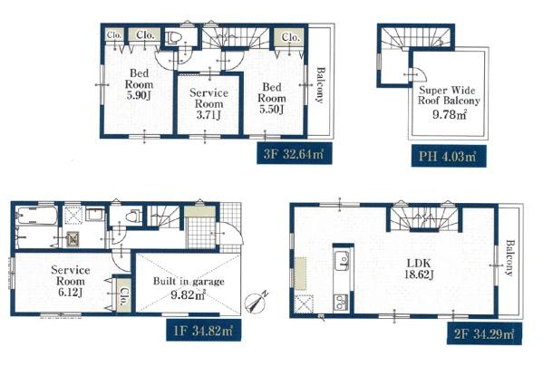 川崎市川崎区四谷上町の新築一戸建