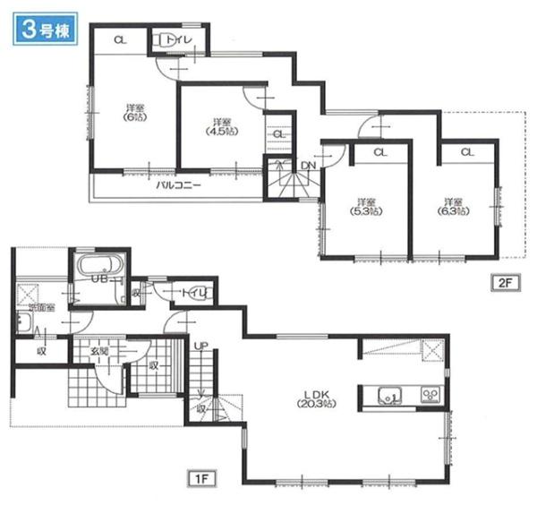 鶴見区北寺尾５丁目　全６棟３号棟