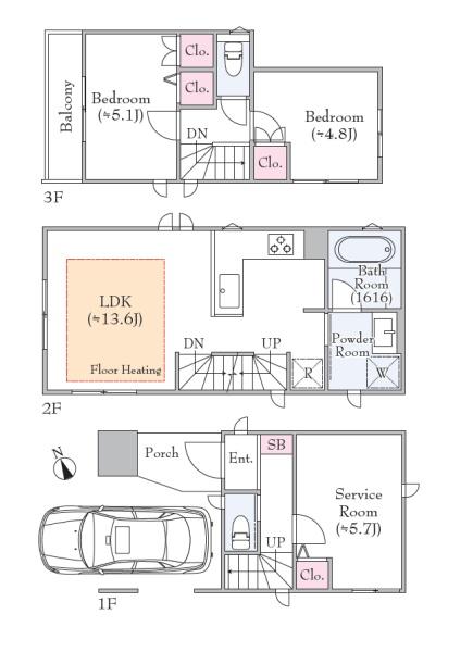 川崎市幸区古市場１丁目の中古一戸建