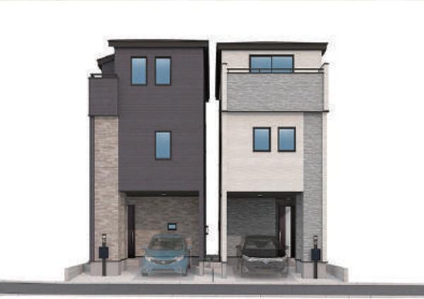 川崎市中原区上平間の新築一戸建