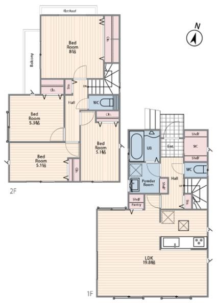 戸塚区上矢部町　全3棟2号棟