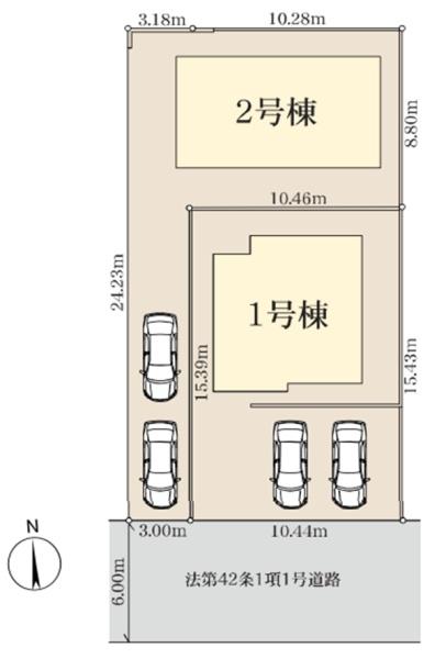 磯子区洋光台１丁目　全２棟１号棟