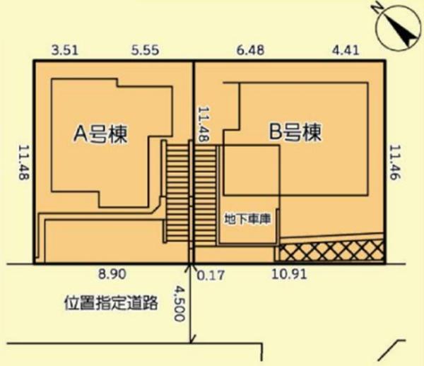 戸塚区平戸町　全２棟Ａ号棟