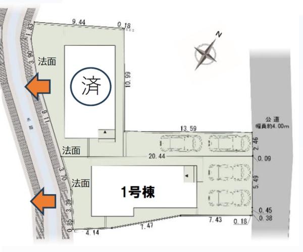 港南区芹が谷４丁目　全２棟１号棟