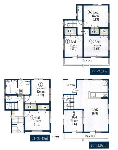 川崎市中原区上平間の新築一戸建