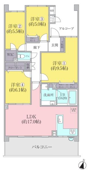 ビューリッシュ港北ニュータウンアジュリーヌ