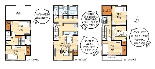 川崎市川崎区京町３丁目の新築一戸建