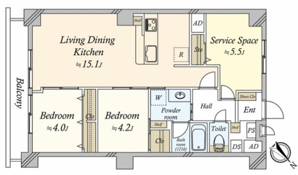 大倉山パークハイツ