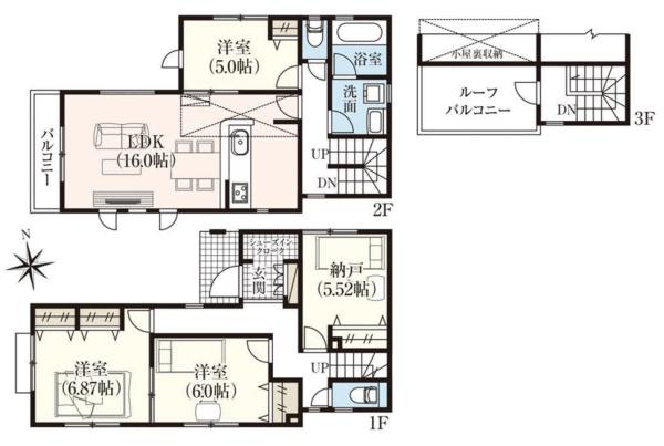川崎市高津区北野川の中古一戸建