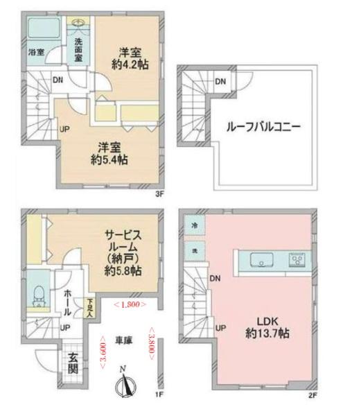 川崎市川崎区渡田4丁目の中古一戸建