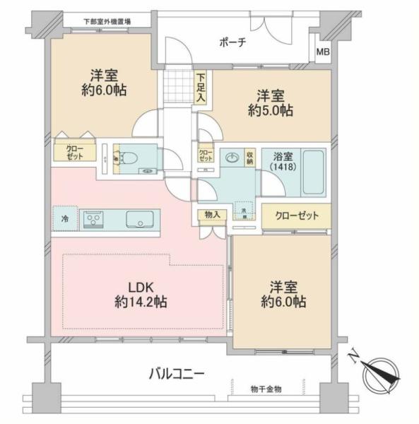 クレッセント武蔵小杉グランデイズ壱番館