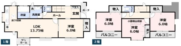 横浜市神奈川区六角橋５丁目の中古一戸建て