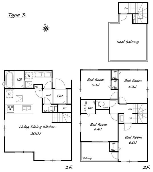 旭区善部町　全３棟３号棟