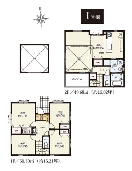 旭区本宿町2期 全5棟1号棟