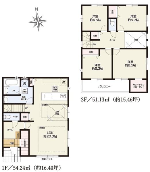 旭区本宿町２期　全５棟４号棟