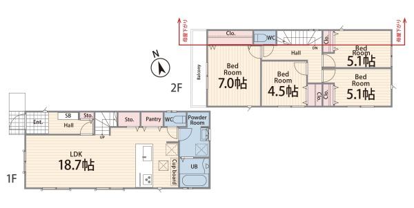 川崎市宮前区東有馬２丁目の新築一戸建