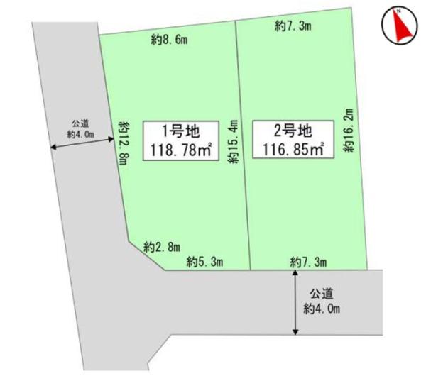 瀬谷区宮沢２丁目２期　全２区画２号地