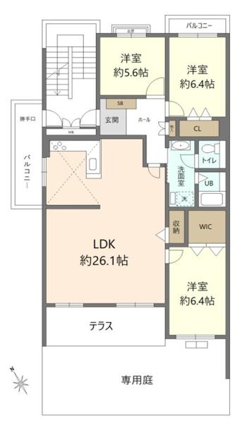 あざみ野団地第3の3の6号棟