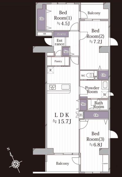 シンフォニックヒルズふれあいの街24の6号棟