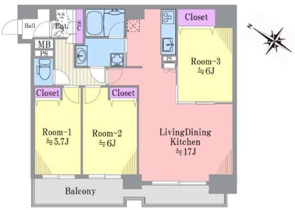 ワコーレ横浜蒔田Ⅱ