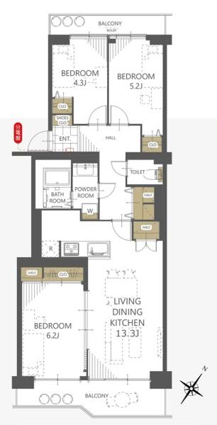 日吉第2ハイムC棟
