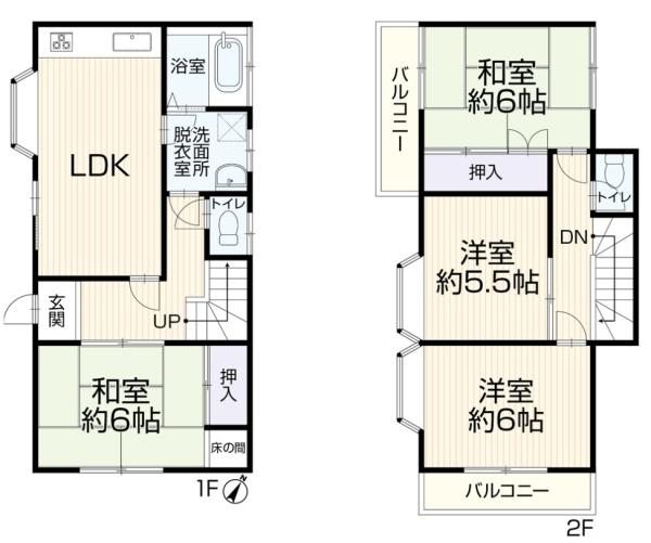 横浜市緑区いぶき野の中古一戸建て