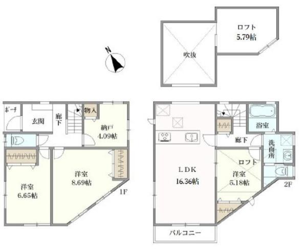中原区井田３丁目　全４棟３号棟
