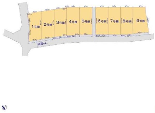 港北区下田町3丁目 全9区画6号棟