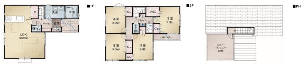 大和市下鶴間　全２棟１号棟