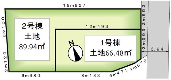 鎌倉市岡本２丁目　全２棟２号棟