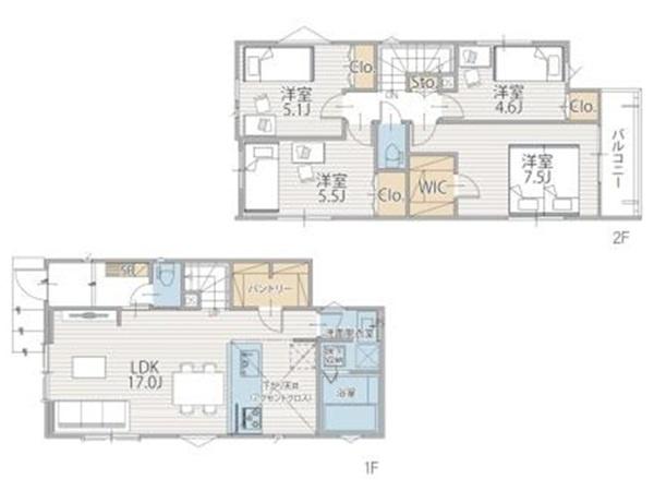 川崎市高津区蟹ケ谷の新築一戸建