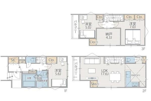 川崎市高津区蟹ケ谷の新築一戸建