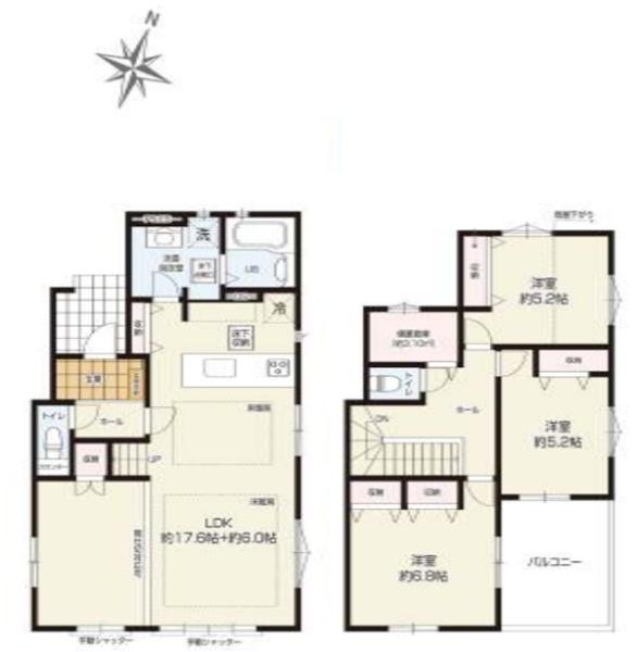 泉区新橋町　全2棟2号棟