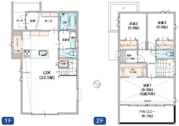 鎌倉市稲村ガ崎５丁目　全２棟２号棟