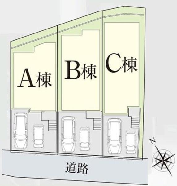 港北区富士塚１丁目　全３棟Ｂ棟