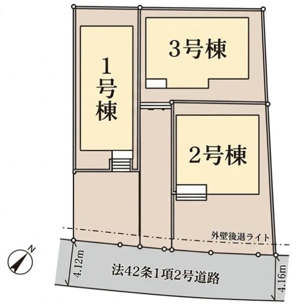 金沢区柳町　全３棟３号棟