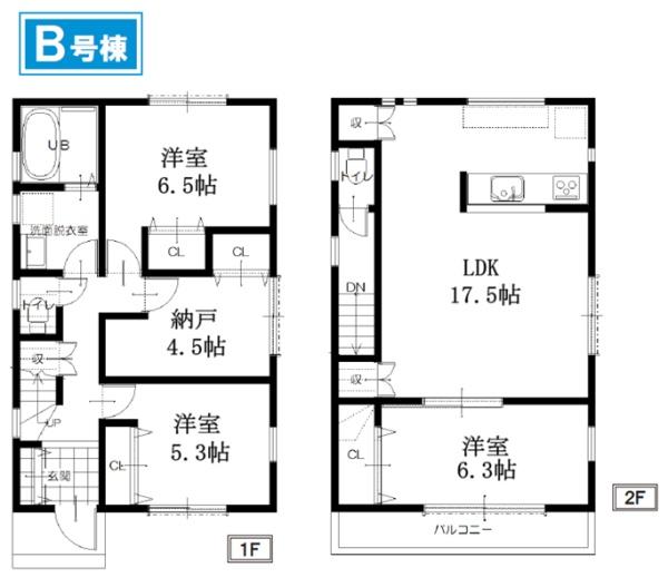 藤沢市大鋸　全３棟Ｂ号棟