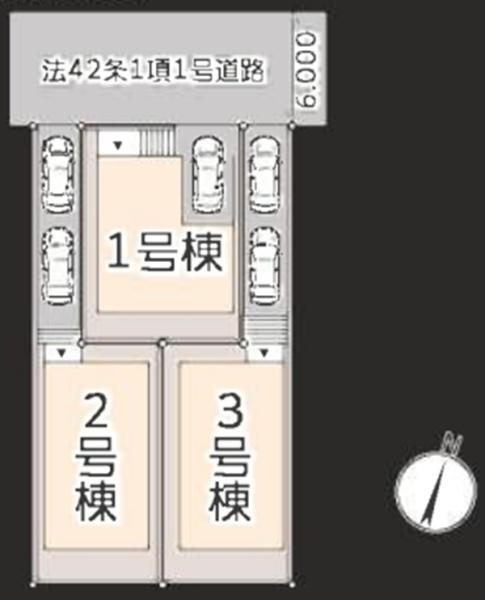 磯子区洋光台6丁目　全3棟2号棟