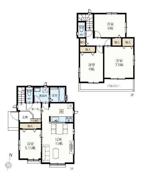 川崎市宮前区野川本町１丁目の新築一戸建