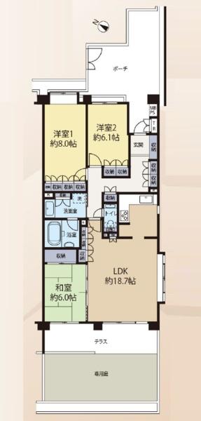 クリオ市ケ尾弐番館