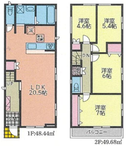 鶴見区北寺尾４丁目　全8棟6号棟