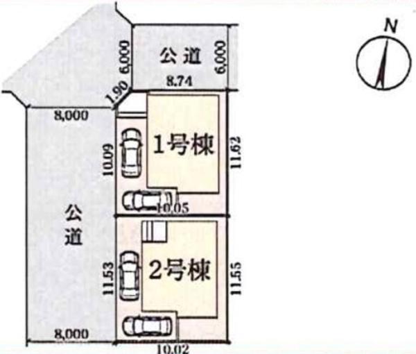 戸塚区平戸2丁目　全2棟1号棟
