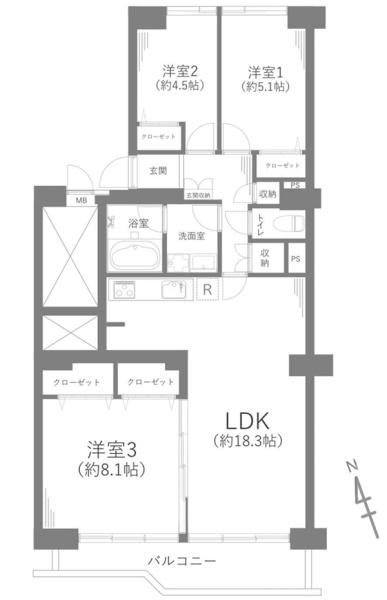 日吉第弐ハイムＢ棟