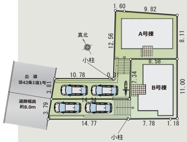戸塚区名瀬町　全２棟Ａ号棟