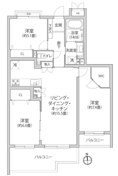 クリオ片倉町八番館