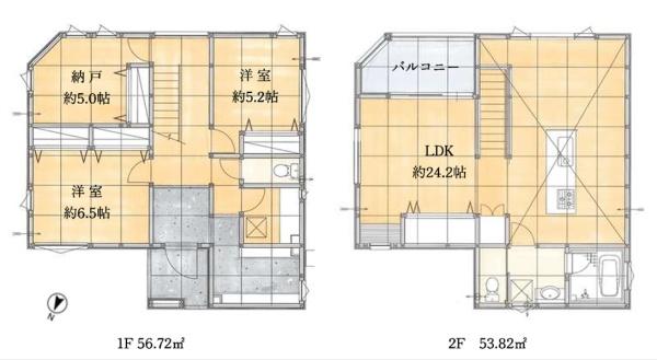 鎌倉市梶原２丁目　全３棟A号棟