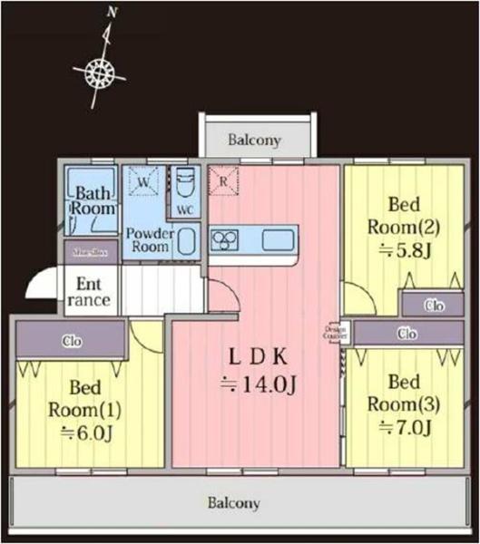 港南台ひばり団地９号棟