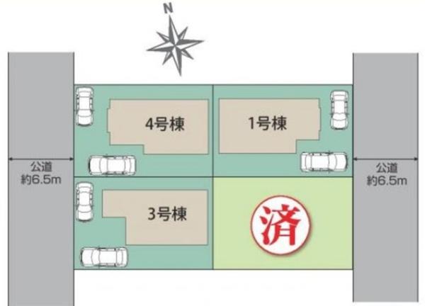 泉区緑園7丁目全4棟3号棟